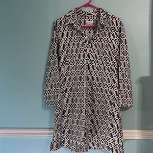 Jude Connally Size XL, Color black Geo tile print